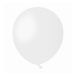 Balony pastelowe Białe 13 cm